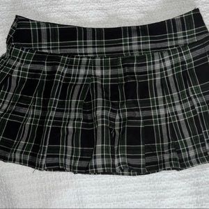 Green Lip Service skirt